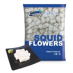 Zmrazený vyřezávaný květ chobotnice